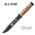 Kabar USMC Vietnam Bowie Knife w/Leather Sheath