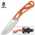 Gerber Orange Exo-Mod Drop Point Fixed Blade Knife With Sheath