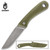 Gerber Sage Green Spine Fixed Blade Knife With Sheath