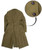 Romanian Armed Forces Od Overcoat W/ Black Buttons