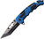 Linerlock A/O Black/Blue TF970BL