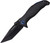 Linerlock A/O Black/Blue TF964TBK