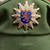 Vintage German Green Police Visor Cap - Hessen