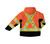 Fleece Lined Safety Jacket (Fluorescent Orange)