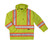 Safety Rain Jacket (Fluorescent Green)