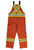 Unlined Safety Overall (Orange) - 2 Pack