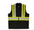Quilted Safety Vest (Black) - 2 Pack