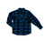 Buffalo Check Fleece Shirt (Blue Buffalo Check) - 2 Pack