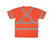 S/S Safety T-Shirt with Segmented Stripes (Fluorescent Orange) - 4 Pack