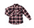 Women’s Quilt-Lined Flannel Shirt (Red Plaid) - 2 Pack