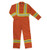 Unlined Safety Coverall (Orange)