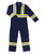 Unlined Safety Coverall (Dark Navy)