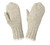 Brushed Rag Wool Lined Mitt (Oatmeal) - 5 Pack