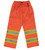 Safety Rain Pant (Fluorescent Orange) - 2 Pack