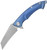 Hawkbill Framelock Blue