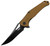 Trailing Point Linerlock Tan