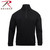 Rothco Firefighter / EMS Quarter Zip Job Shirt - Black