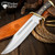 Timber Rattler Outlaw Bowie Knife