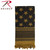 Rothco Stars and Stripes US Flag Shemagh Tactical Desert Keffiyeh Scarf - Coyote Brown