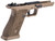 APS Custom Frame w/ Stippling by Bark Tree Style for APS Shark Gas Blowback Airsoft Pistols