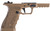 APS Custom Frame w/ Stippling by Bark Tree Style for APS Shark Gas Blowback Airsoft Pistols