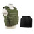 Expert Plate Carrier w/UHMWPE 10"X12' Level IIIA STR's Cut 2X Hard Ballistic Plates [Med-2XL]