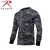 Rothco Long Sleeve T-Shirt - Black Camo