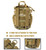OneTigris "FOXTROT ALPHA" MOLLE First Aid Medical Bag (Color: Multicam)