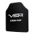 Vism LVL III+ SRT Ceramic/PE Ballistic Plate - 10"X12" - Shooters Cut