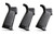 Strike Industries AR Overmolded Enhanced Pistol Grip (Black)