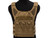 Eagle Industries Tactical Ultra Low-Vis Plate Carrier w/ Removable Front Flap (Color: Coyote Brown / Medium)