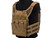 Eagle Industries Tactical Ultra Low-Vis Plate Carrier w/ Removable Front Flap (Color: Coyote Brown / Medium)