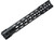 Strike Industries "GridLok" MLOK Free Float Aluminum Handguard for AR15 Rifles (Color: Black)