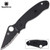 Spyderco Black Para 3 Lightweight Pocket Knife