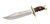 MUELA BW-22, X50CrMoV15, 8-5/8" Fixed Bowie Blade Knife, Coral Pakkawood Handle