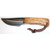 MUELA ORIX-8OL, X50CrMoV15, 3-1/8" Fixed Blade Skinning Knife, Olive Wood Handle