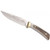 MUELA REBECO-11A, X50CrMoV15, 4-3/4" Fixed Blade Hunting Knife, Deer Horn Handle