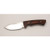 MUELA RHINO-10R, X50CrMoV15, 4-7/8" Fixed Blade Hunting Knife, Coral Pakkawood Handle