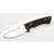 MUELA RHINO-10SV.M, Sandvik 14C28N, 4" Fixed Blade Hunting Knife, Black Micarta Handle