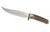 MUELA SH-16, X50CrMoV15, 6-1/4" Fixed Blade Hunting Knife, Deer Horn Handle