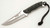 MUELA STORM-W, X50CrMoV15, 5-1/2" Fixed Blade Hunting Knife, Black Micarta Handle