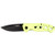 RUKO RUK0075HG, 440A, 3-1/4" Folding Blade Knife, High Visibility Green Handle, boxed