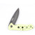 RUKO RUK0075HG, 440A, 3-1/4" Folding Blade Knife, High Visibility Green Handle, boxed