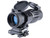 Avengers 4x FXD Magnifier w/ Adjustable Flip-To-Side QD Mount (Color: Black)