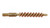 .22 Cal Pistol Brush Brass Core/Bronz Bristle