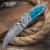 Timber Wolf Imhotep Pocket Knife - Damascus