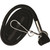 Storm Safety Whistle Blk