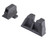 Strike Industries Strike Iron Front & Rear Sights for SIG Sauer P320 (Model: Suppressor Height)