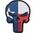 5ive Star Gear "Punisher" PVC Morale Patch (Type: Lone Star)