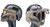 SRU SR Tactical Helmet Type II w/ Integrated Cooling System & Flip-Up Visor